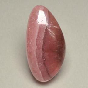 30.4ct Shark Fin Cabochon Multicolor Rhodochrosite Gem for sale 30.4ct Shark Fin Cabochon Multicolor Rhodochrosite Gem (ID: 499558)