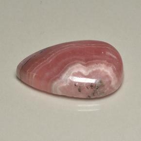 45.95 ct Multicolor Rhodochrosite Stone, Natural Rhodochrosite in Pear Cabochon Shape for Sale