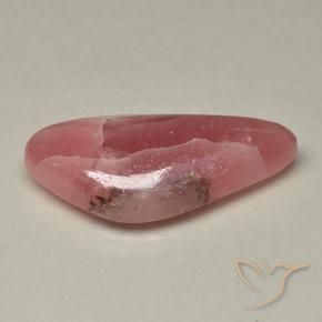20.07 ct Multicolor Rhodochrosite Stone, Natural Rhodochrosite in Shark Fin Cabochon Shape for Sale