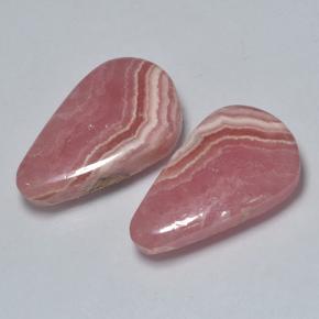 Rhodochrosite Gemstones in 17.3 x 10 mm Size for Sale, Rhodochrosite Stones in Multicolor Color