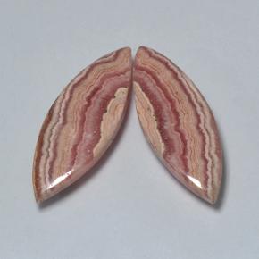 Rhodochrosite Gemstones in 23.4 x 8.7 mm Size for Sale, Rhodochrosite Stones in Multicolor Color