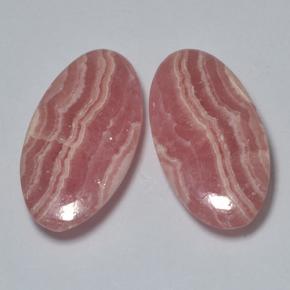 Rhodochrosite Gemstones in 20.4 x 10.9 mm Size for Sale, Rhodochrosite Stones in Multicolor Color