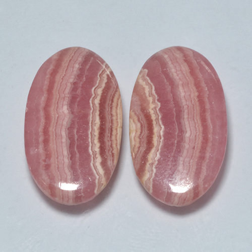 Multicolor Rodocrosita Gema - 9.1ct Cabujón Óvalo (ID: 503354)