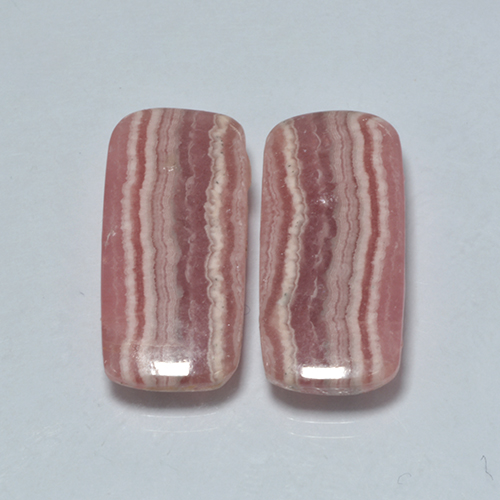 Multicolor Rhodochrosite Gem - 9.9ct Cushion Cabochon (ID: 503355)