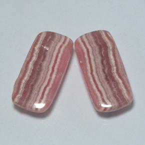 Rhodochrosite Gemstones in 19.7 x 9.3 mm Size for Sale, Rhodochrosite Stones in Multicolor Color