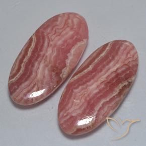 Rhodochrosite Gemstones in 26.2 x 12.3 mm Size for Sale, Rhodochrosite Stones in Multicolor Color