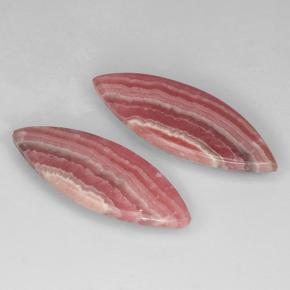 Rhodochrosite Gemstones in 27.5 x 10 mm Size for Sale, Rhodochrosite Stones in Multicolor Color