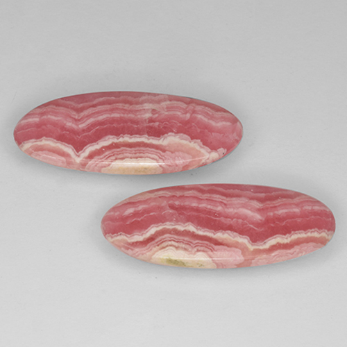 Multicolor Rhodochrosite Gem - 10.6ct Oval Cabochon (ID: 503485)