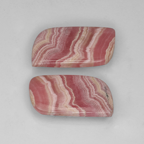 Multicolor Rhodochrosite Gem - 11.3ct Fancy Cabochon (ID: 503489)