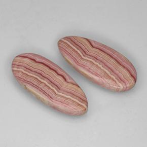 Rhodochrosite Gemstones in 24.3 x 10.6 mm Size for Sale, Rhodochrosite Stones in Multicolor Color