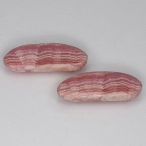 Rhodochrosite Gemstones in 18.9 x 6.4 mm Size for Sale, Rhodochrosite Stones in Multicolor Color