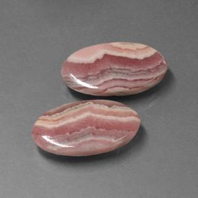 Rhodochrosite Gemstones in 18.3 x 9.8 mm Size for Sale, Rhodochrosite Stones in Multicolor Color