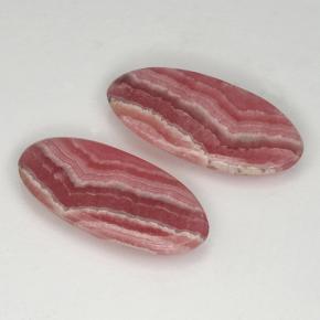 Rhodochrosite Gemstones in 21.9 x 10.1 mm Size for Sale, Rhodochrosite Stones in Multicolor Color