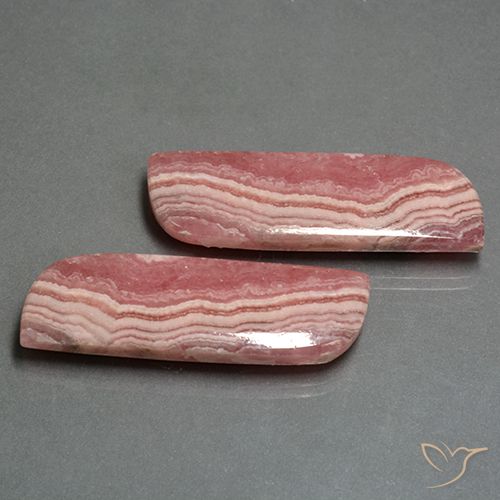 46.65 ct Fancy Rhodochrosite, 34.4 x 10.5 mm From South Africa, Photo A