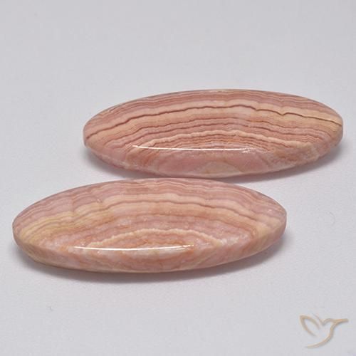 Rhodochrosite Gemstones in 25.4 x 10.7 mm Size for Sale, Rhodochrosite Stones in Multicolor Color