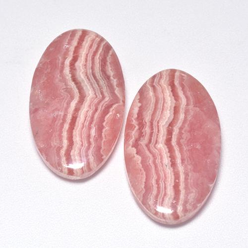 Multicolor Rodocrosita Gema - 15.9ct Cabujón Óvalo (ID: 515475)