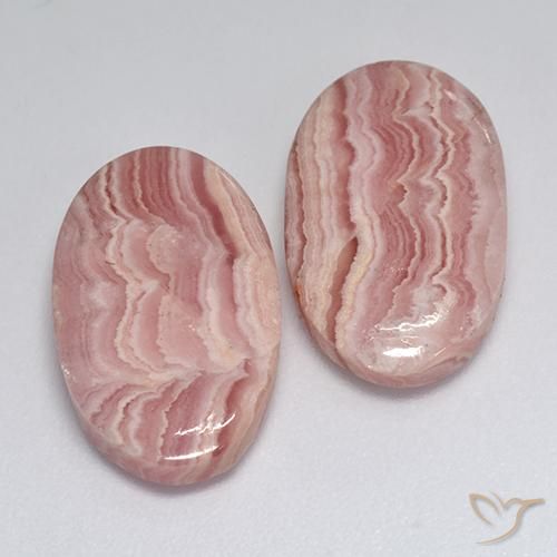 Rhodochrosite Gemstones in 17 x 10.7 mm Size for Sale, Rhodochrosite Stones in Multicolor Color