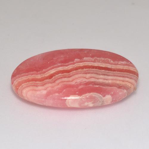 Rhodochrosite Gemstone in 21.7 x 13.6 mm Size for Sale, Rhodochrosite Stone in Multicolor Color