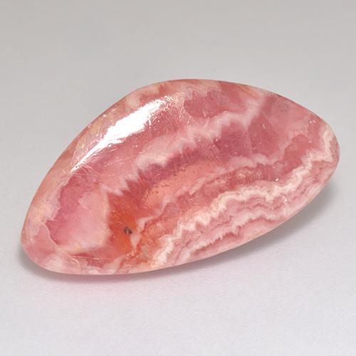 12.69 ct Pink Rhodochrosite Gemstone, Rhodochrosite Gem in Fancy Cabochon Shape for Sale.