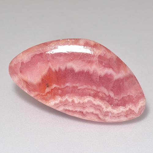 12.69 ct Pink Rhodochrosite Stone, Natural Rhodochrosite in Fancy Cabochon Shape for Sale