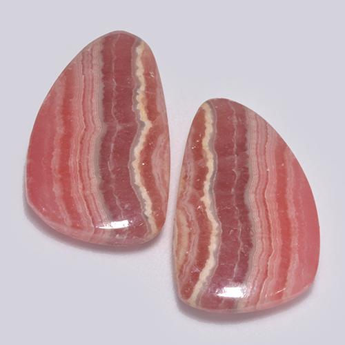 Multicolor Rhodochrosite Gem - 8.4ct Fancy Cabochon (ID: 517462)
