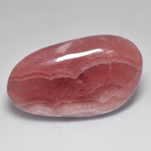 49.58 ct Multicolor Rhodochrosite Stone, Natural Rhodochrosite in Fancy Cabochon Shape for Sale