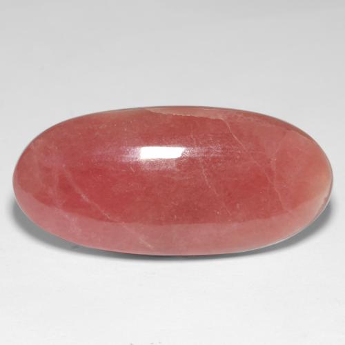 40.60 ct Multicolor Rhodochrosite Gemstone, Rhodochrosite Gem in Oval Cabochon Shape for Sale.