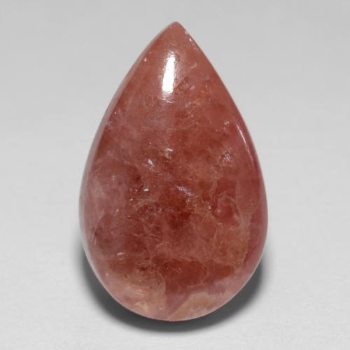 8.69 ct Multicolor Rhodochrosite Gemstone, Rhodochrosite Gem in Pear Cabochon Shape for Sale.