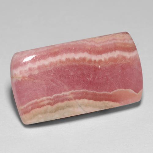 12.04 ct Multicolor Rhodochrosite Stone, Natural Rhodochrosite in Cushion Cabochon Shape for Sale