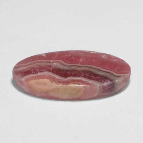 Rhodochrosite Gemstone in 20.6 x 11.8 mm Size for Sale, Rhodochrosite Stone in Multicolor Color