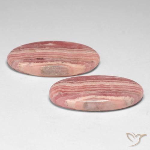 Rhodochrosite Gemstones in 21.6 x 11.3 mm Size for Sale, Rhodochrosite Stones in Multicolor Color