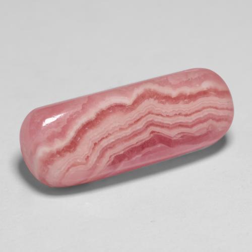 8.07 ct Multicolor Rhodochrosite Stone, Natural Rhodochrosite in Cushion Cabochon Shape for Sale