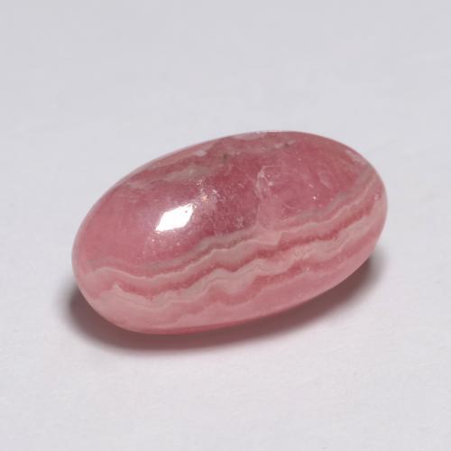 4.50 ct Multicolor Rhodochrosite Stone, Natural Rhodochrosite in Oval Cabochon Shape for Sale