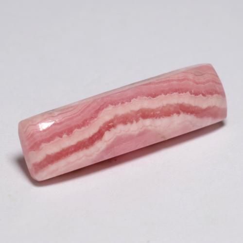 5.51 ct Multicolor Rhodochrosite Stone, Natural Rhodochrosite in Baguette Cabochon Shape for Sale