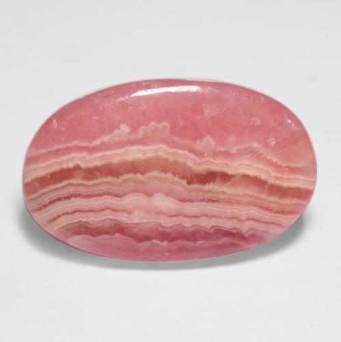 11.55 ct Multicolor Rhodochrosite Gemstone, Rhodochrosite Gem in Oval Cabochon Shape for Sale.