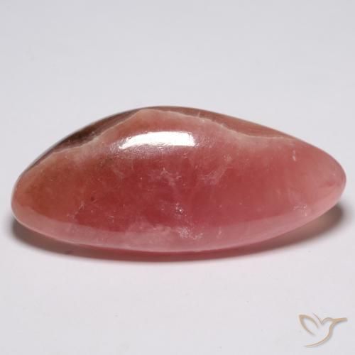 28.02 ct Fancy Rhodochrosite, 32.9 x 14.5 mm From South Africa, Photo A