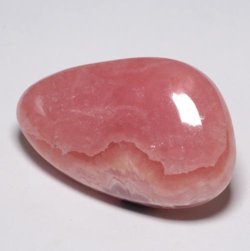 30.48 ct Multicolor Rhodochrosite Stone, Natural Rhodochrosite in Fancy Cabochon Shape for Sale