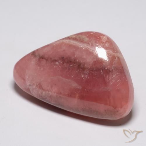 33.56 ct Multicolor Rhodochrosite Stone, Natural Rhodochrosite in Fancy Cabochon Shape for Sale