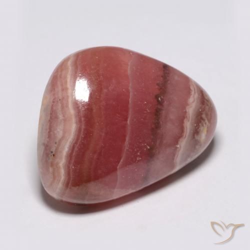 25.41 ct Multicolor Rhodochrosite Stone, Natural Rhodochrosite in Fancy Cabochon Shape for Sale