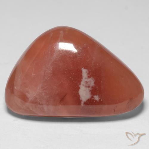 21.28 ct Fancy Rhodochrosite, 23.5 x 15.5 mm From South Africa, Photo A