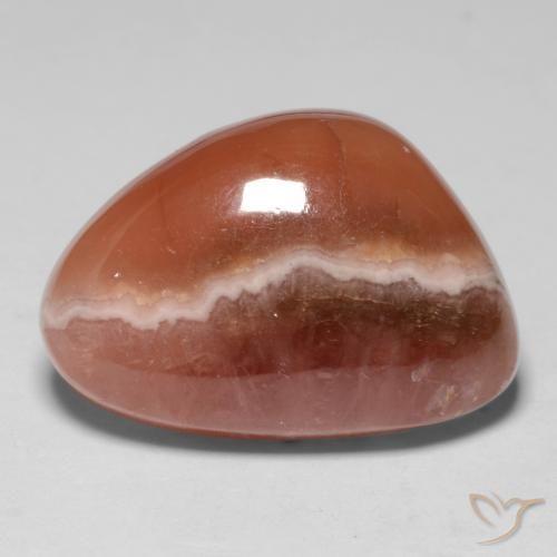 14,21ct Cabochon fantasia multicolore Rodocrosite dal Sud Africa, Dimension 19,3x13,3 mm, Natural non trattati Gemstone, Translucent Clarity, 1 piece Rodocrosite in Multicolore Color, Mohs Hardness of 4 - 4, Photo A
