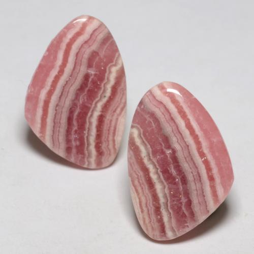 Multicolor Rhodochrosite Gem - 6.9ct Fancy Cabochon (ID: 550782)