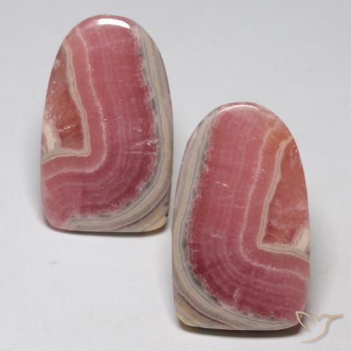 39.96 ct Fancy Rhodochrosite, 23.4 x 14.3 mm From South Africa, Photo A
