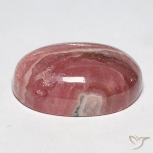 Rhodochrosite Gemstone in 26.8 x 17.8 mm Size for Sale, Rhodochrosite Stone in Multicolor Color