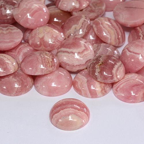Rhodochrosite Gemstones in 12 mm (calibrated) Size for Sale, Rhodochrosite Stones in Multicolor Color