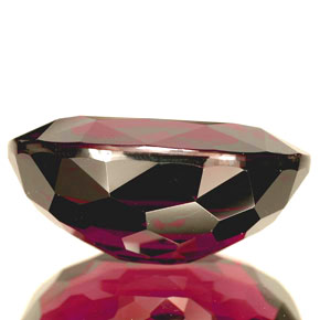 Rhodolite Garnet Gemstone in 18 x 13 mm (calibrated) Size for Sale, Rhodolite Garnet Stone in Purple Red Color