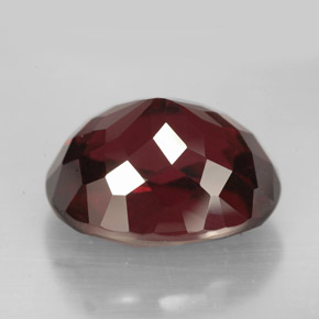 Rhodolite Garnet Gemstone in 14.8 x 11.9 mm Size for Sale, Rhodolite Garnet Stone in Pinkish Red Color