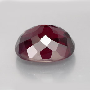 Rhodolite Garnet Gemstone in 14.1 x 11.5 mm Size for Sale, Rhodolite Garnet Stone in Purple Red Color