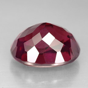 Rhodolite Garnet Gemstone in 13.2 x 11.1 mm Size for Sale, Rhodolite Garnet Stone in Pinkish Red Color