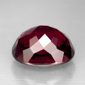 Rhodolite Garnet Gemstone in 12 x 10 mm (calibrated) Size for Sale, Rhodolite Garnet Stone in Purple Red Color